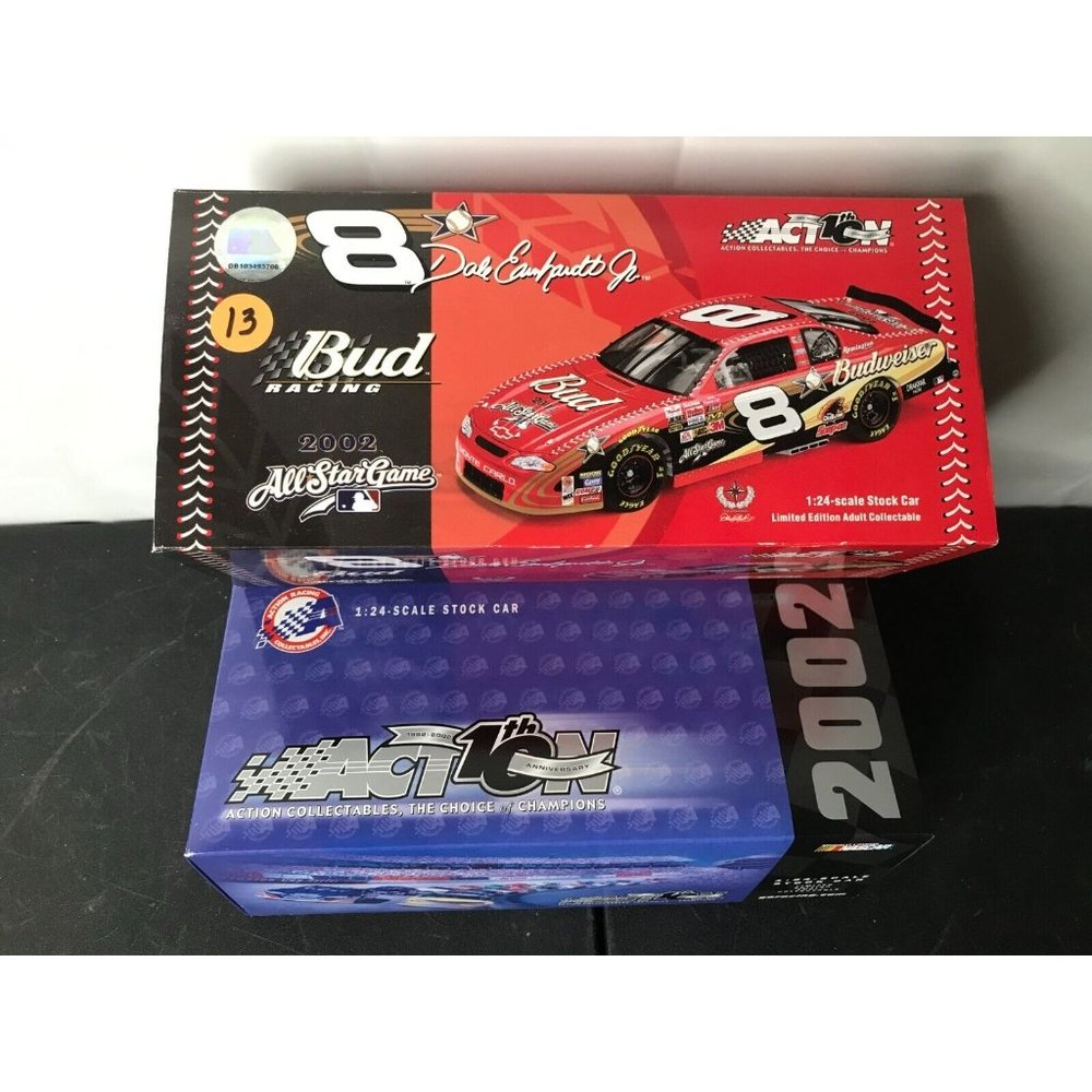 Dale Earnhardt Jr. #8 Budweiser MLB All-Star Game 2002 Monte Carlo Rare 1/24